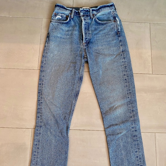 AGOLDE RILEY HIGH RISE STRAIGHT CROP - Picture 9 of 10